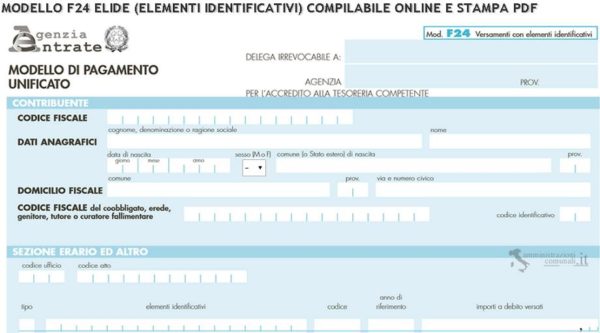 F Elide Come Compilarlo Correttamente Guida